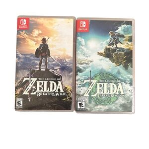Zelda breath or the wild/ tears of the kingdom package